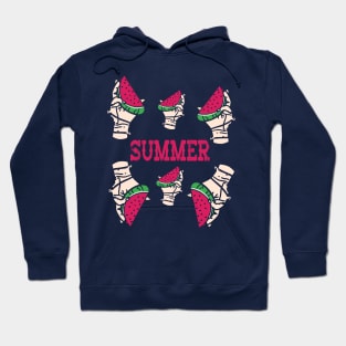 Hands holding a watermelon art | Best of Summer! Hoodie